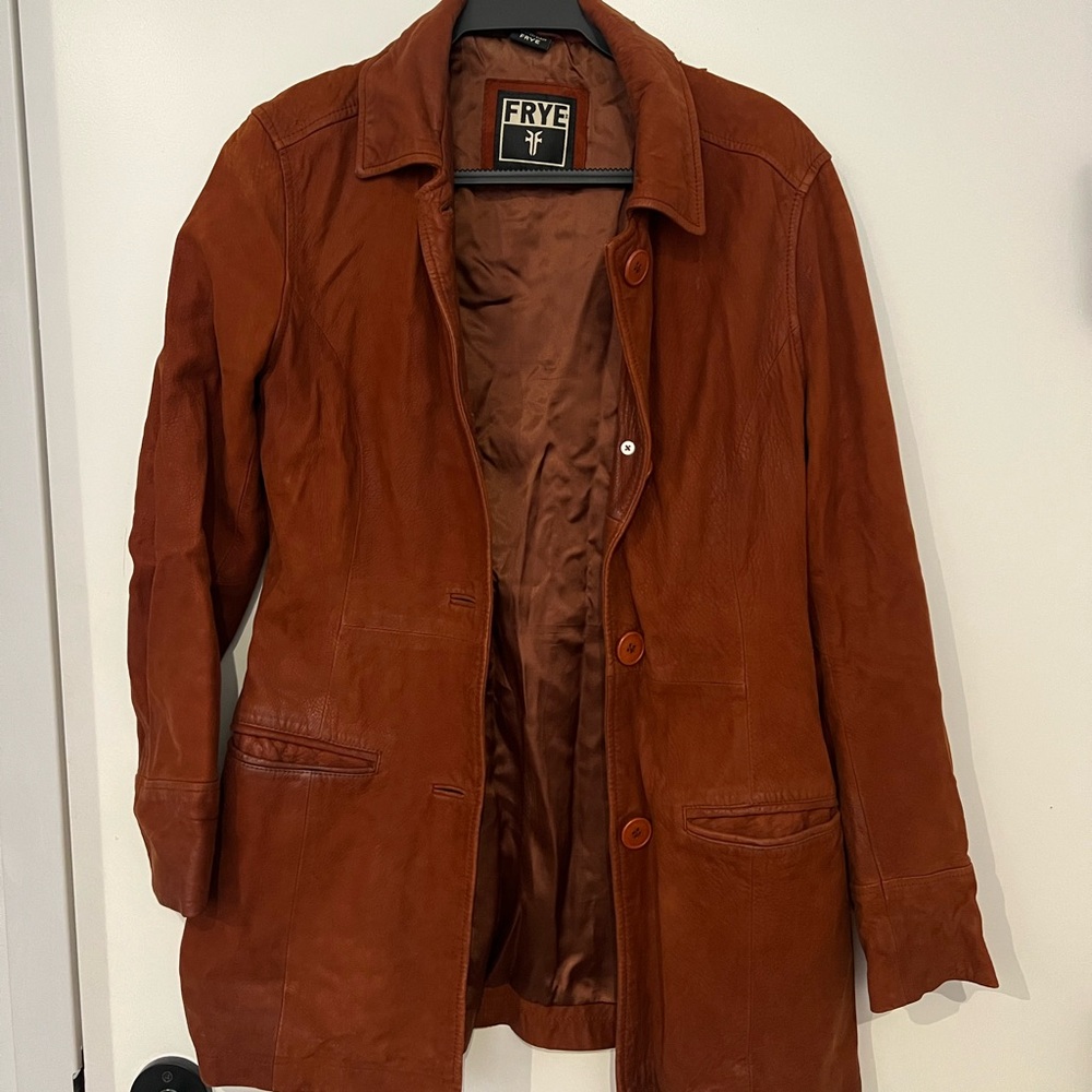 Frye Women's Leather Coat / Jacket